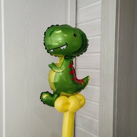 Шар - игрушка мини фигура Малыш динозавра