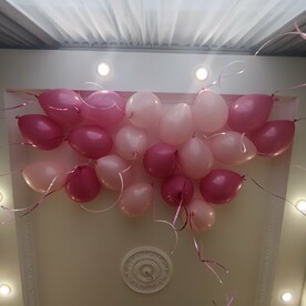 Гелиевые шары под потолок 20 шт
