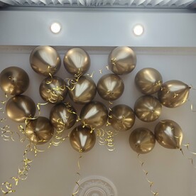 Гелиевые шары под потолок 18 шт. Шары шарики