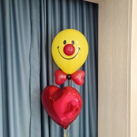 Джентельмен с сердечком. Шары шарики