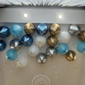 Гелиевые шары под потолок 21 шт
