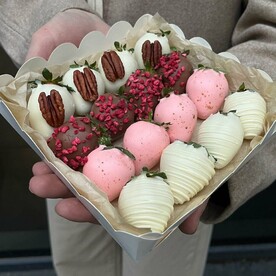 БОКС №5 Клубника в бельгийском шоколаде 16шт | Клубника в шоколаде