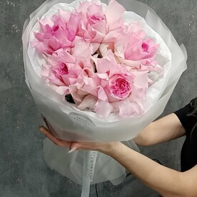 Букет с французскими розами