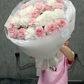 Букет из диантусов 25