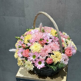 Корзинка нежность