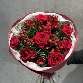 Букет страсть огня