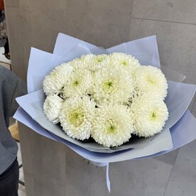 Хризантемы крупные букет