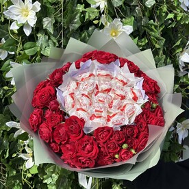 Букет с конфетами