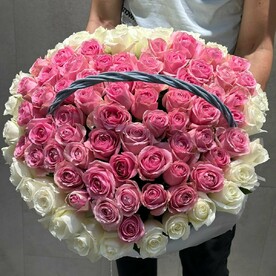 101 Роза в корзинке