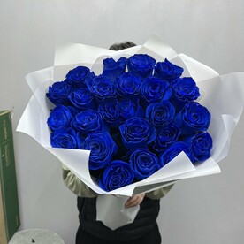 Букет из 25 Синих Роз 💙