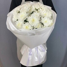 Букет из кустовой хризантемы