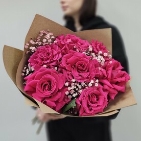 Букет Малиновое пралине