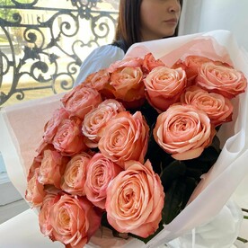 Монобукет из пионовидной розы Kahala