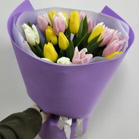 25 тюльпанов (микс)