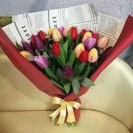 25 тюльпанов