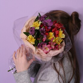 Букет альстромерии, 7 штучек