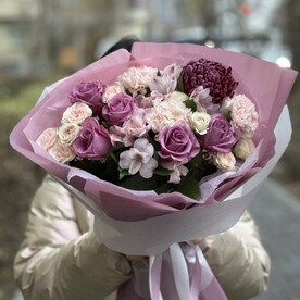 Авторский букет «Ван лав»