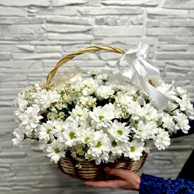 Акция ❣️Цветочная композиция в корзине