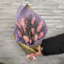 Букет из Лаванды и Лагуруса