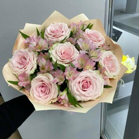 Розовый мусс