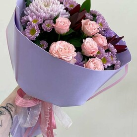 Букет сиреневый