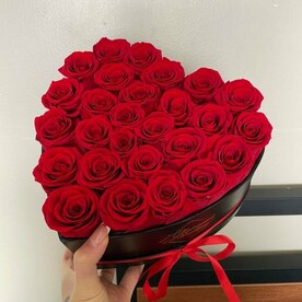 Розы в коробке