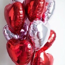 Набор 9 сердец