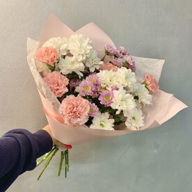 Букет из хризантем