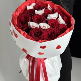 Букет «Валентинка»