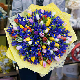 Букет цветов "На встречу пробуждению"