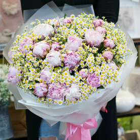 Букет цветов "Воздушный поцелуй"