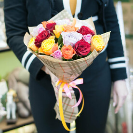 Букет из роз "Кения"