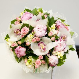 Букет цветов "Кружева"