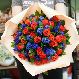 Букет цветов Румянец