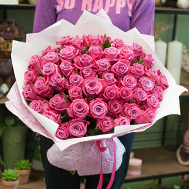 Букет цветов "Космикс"