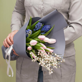 Букет цветов "Вдохновение весной"