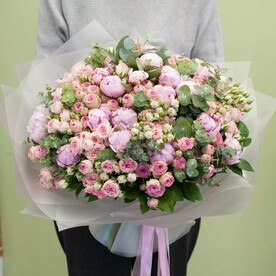 Букет цветов "Жемчужина моего сердца"