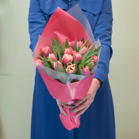 Букет тюльпанов "Колумбус"