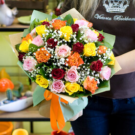 Букет из роз "Чудесный день"
