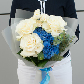 Букет цветов "Полярная звезда"