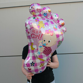 Воздушный шарик "Its a Girl"