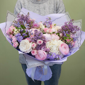 Букет цветов "В руках ангела"