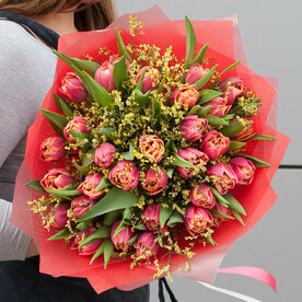 Букет цветов "Восход солнца"