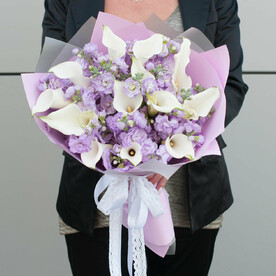 Букет цветов "Манящий восток"