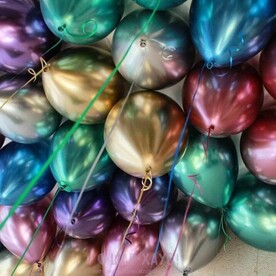 Шары под потолок - ХРОМ