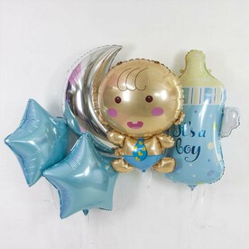 Шарики на выписку мальчик