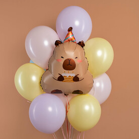 Шарики капибара с тортиком