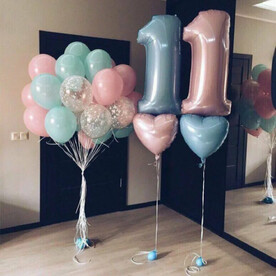 Шарики цифры оригинальные