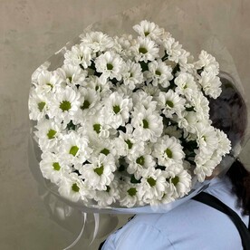 Очаровательный букет из ромашки хризантемы