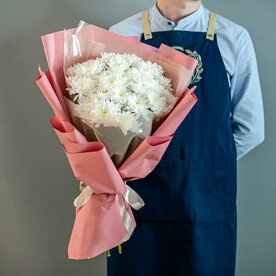 Букет из 9 кустовых хризантем, 1096